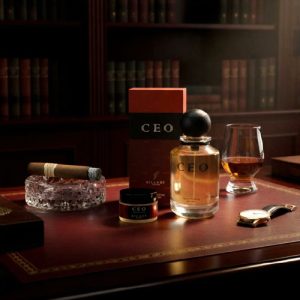 C E O<BR> EAU DE PARFUM FOR MEN<BR>SOLID PERFUME JAR